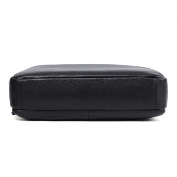 Мужская кожаная сумка для ноутбука Bentheim черная фото