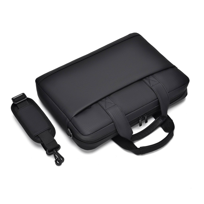 Сумка для ноутбука Confident 14 чорна - 3 фото