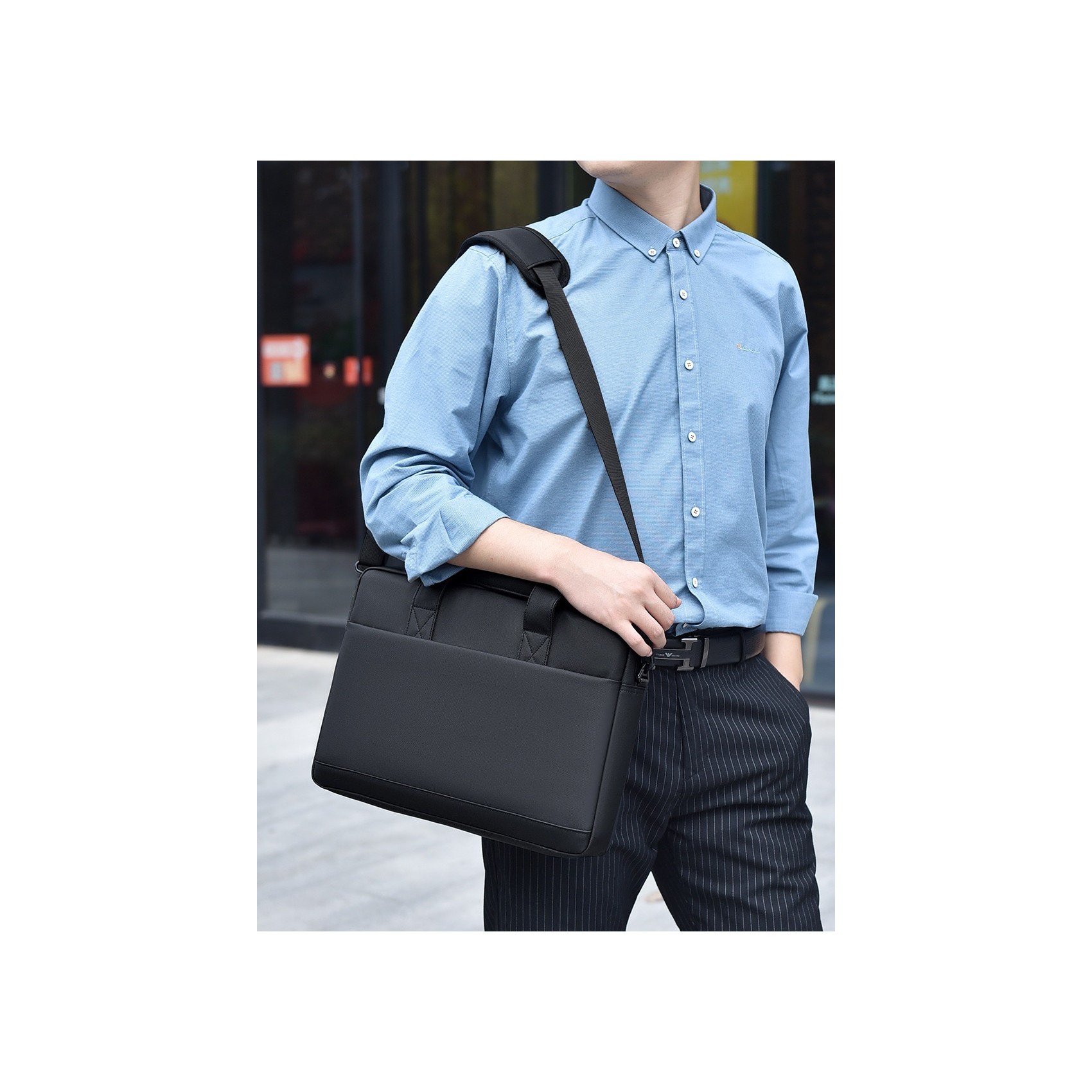 Сумка для ноутбука Confident 14 черная