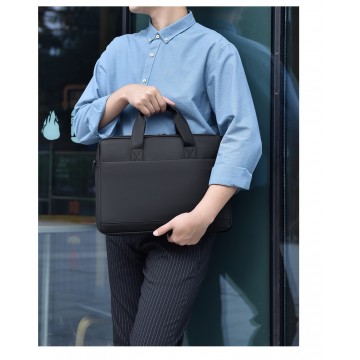 Сумка для ноутбука Confident 14 чорна фото