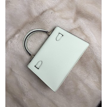 Женская кожаная сумка Kelly 22 мятная фото