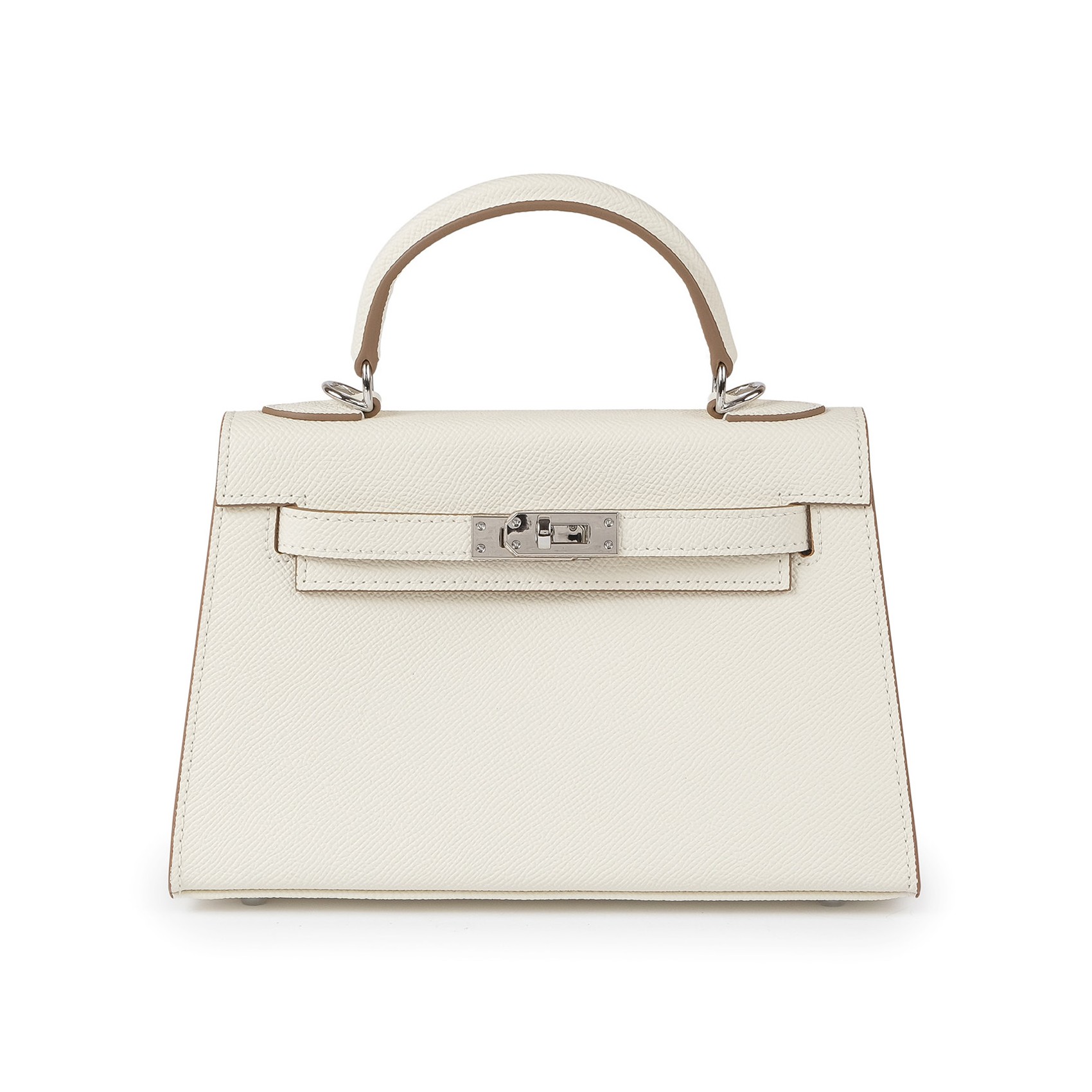 Жіноча шкіряна сумка Kelly 22 біла