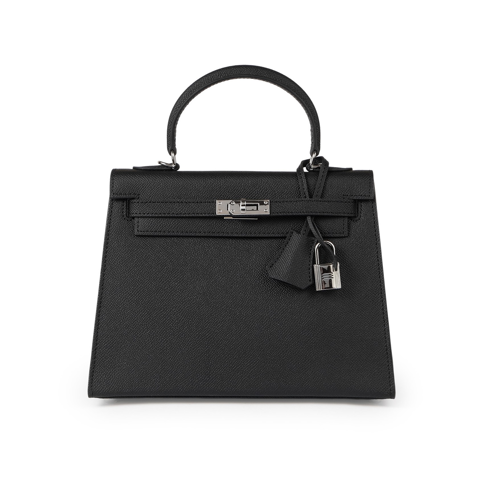 Жіноча шкіряна сумка Kelly 25 чорна