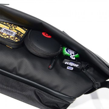 Чоловіча сумка слінг Mackar Urban через плече чорна фото