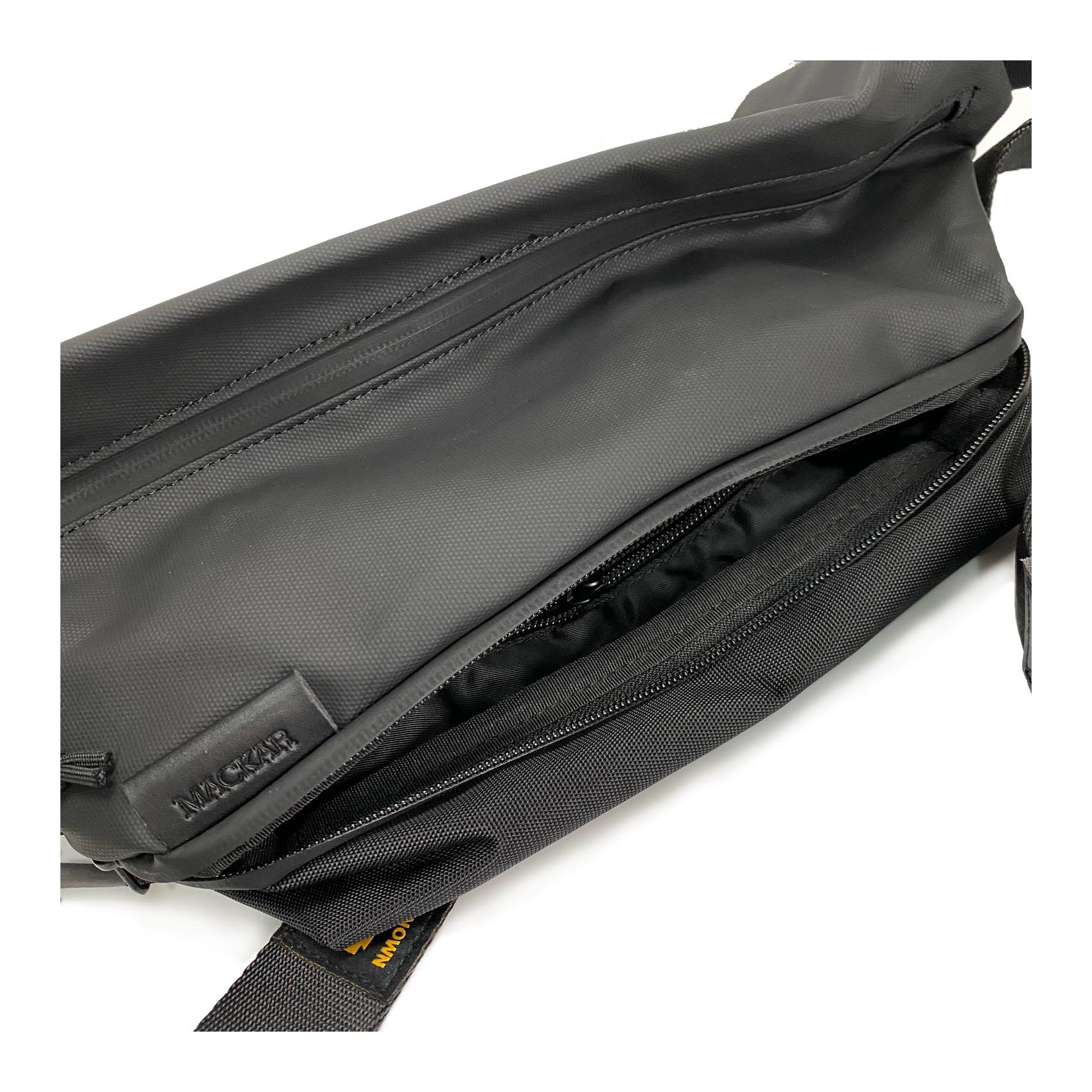 Чоловіча сумка слінг Mackar Urban через плече чорна