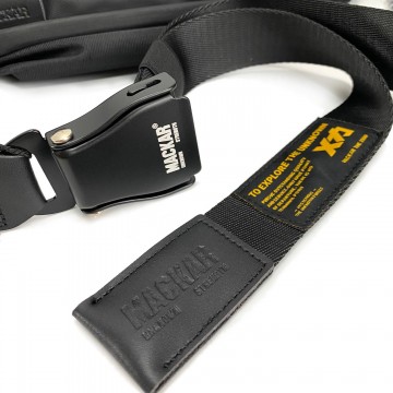 Мужская сумка слинг Mackar Urban через плечо черная фото