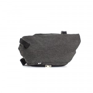 Мужская сумка слинг Mackar Style через плечо серая
