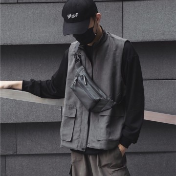 Сумка бананка на пояс хаки Street фото