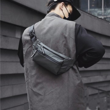 Сумка бананка на пояс хаки Street фото