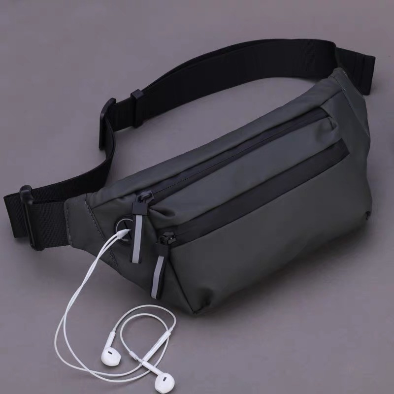 Сумка бананка на пояс хаки Street - 5 фото