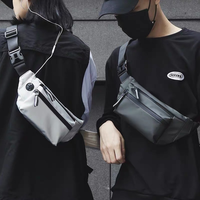 Сумка бананка на пояс хаки Street - 7 фото