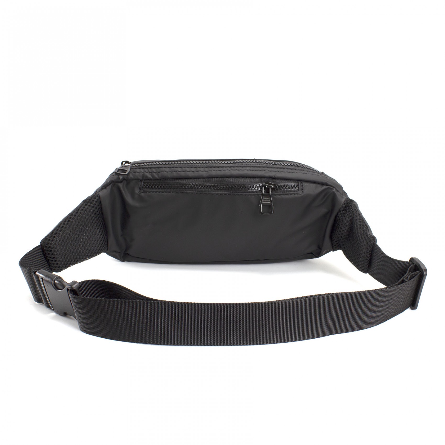 Сумка бананка на пояс черная Boston