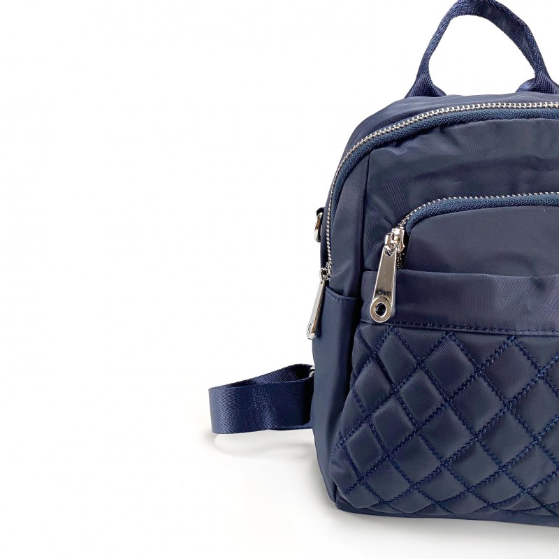 Жіночий рюкзак Viva синій - 5 фото