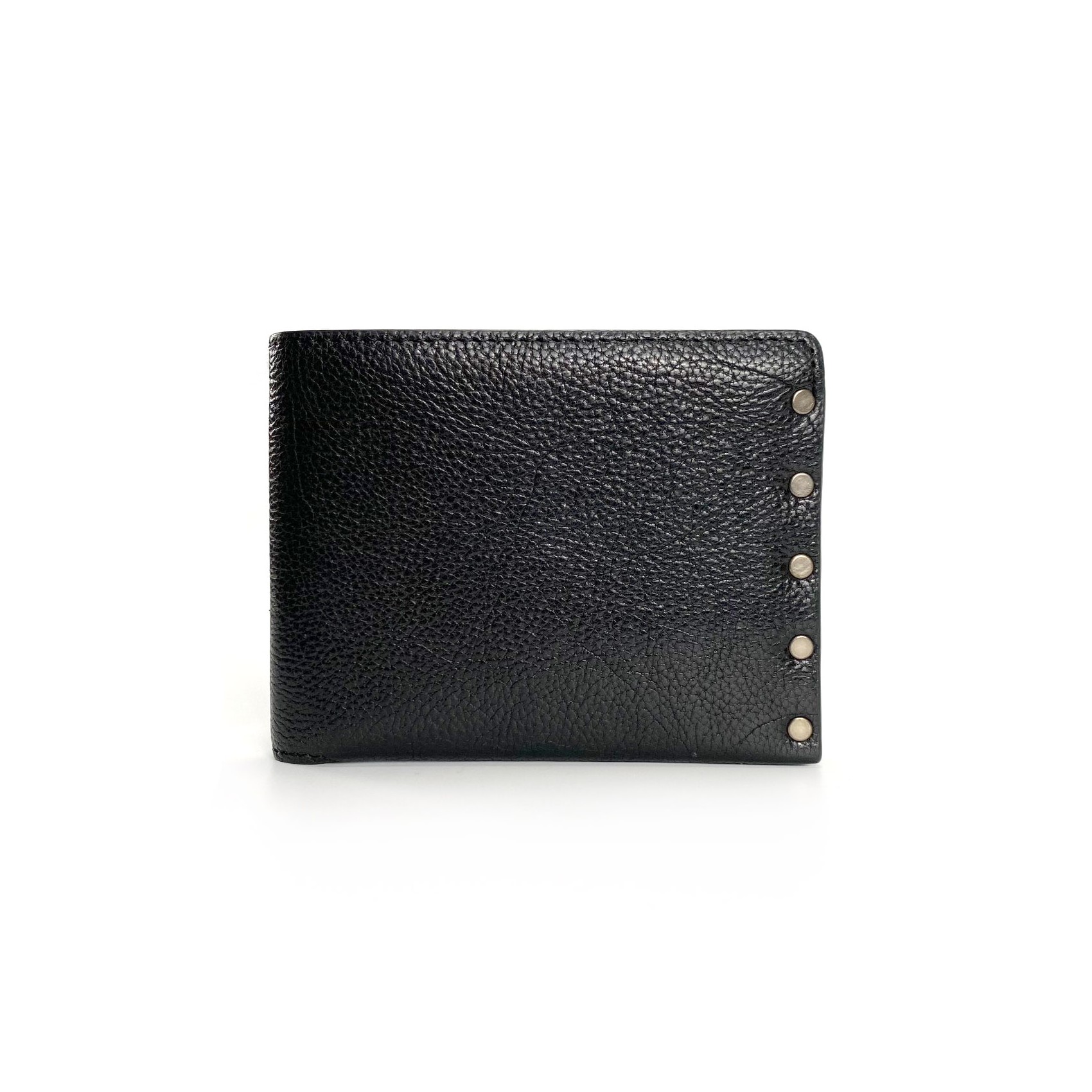 Мужской кожаный кошелек Vegas черный