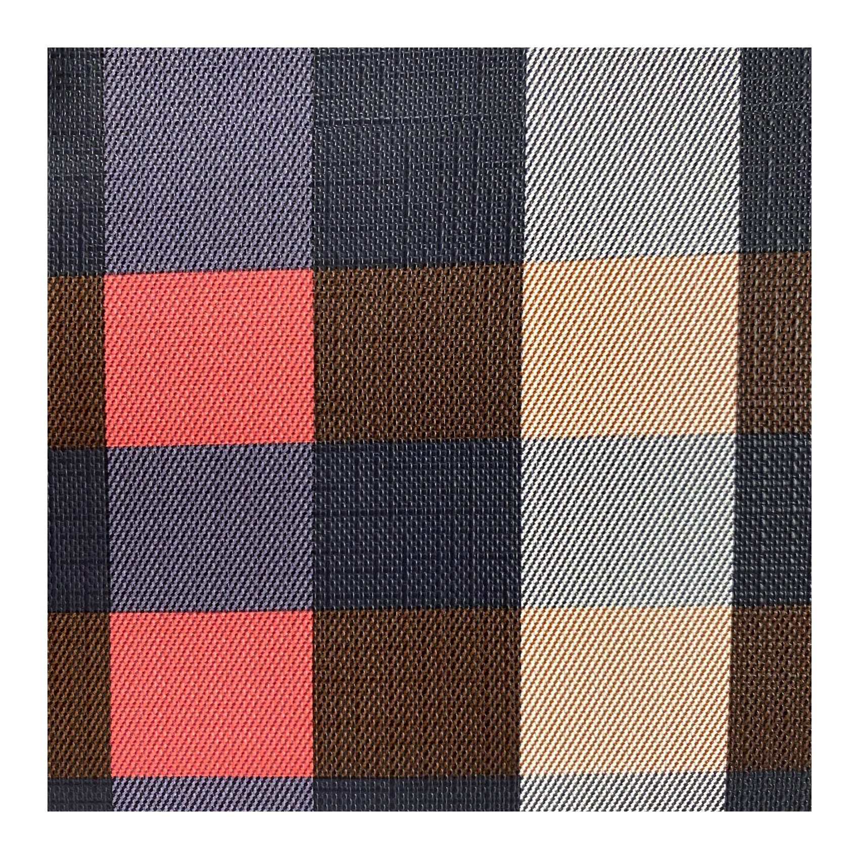 Женская классическая сумка Grace синяя с красными ручками