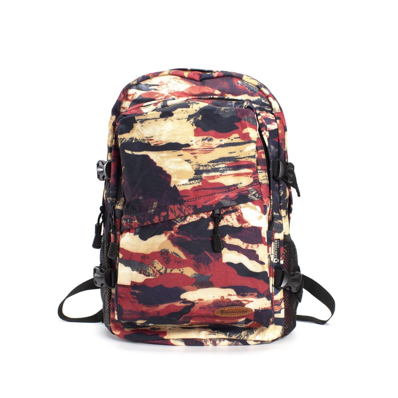 Рюкзак дорожный Military бордовый камуфляж