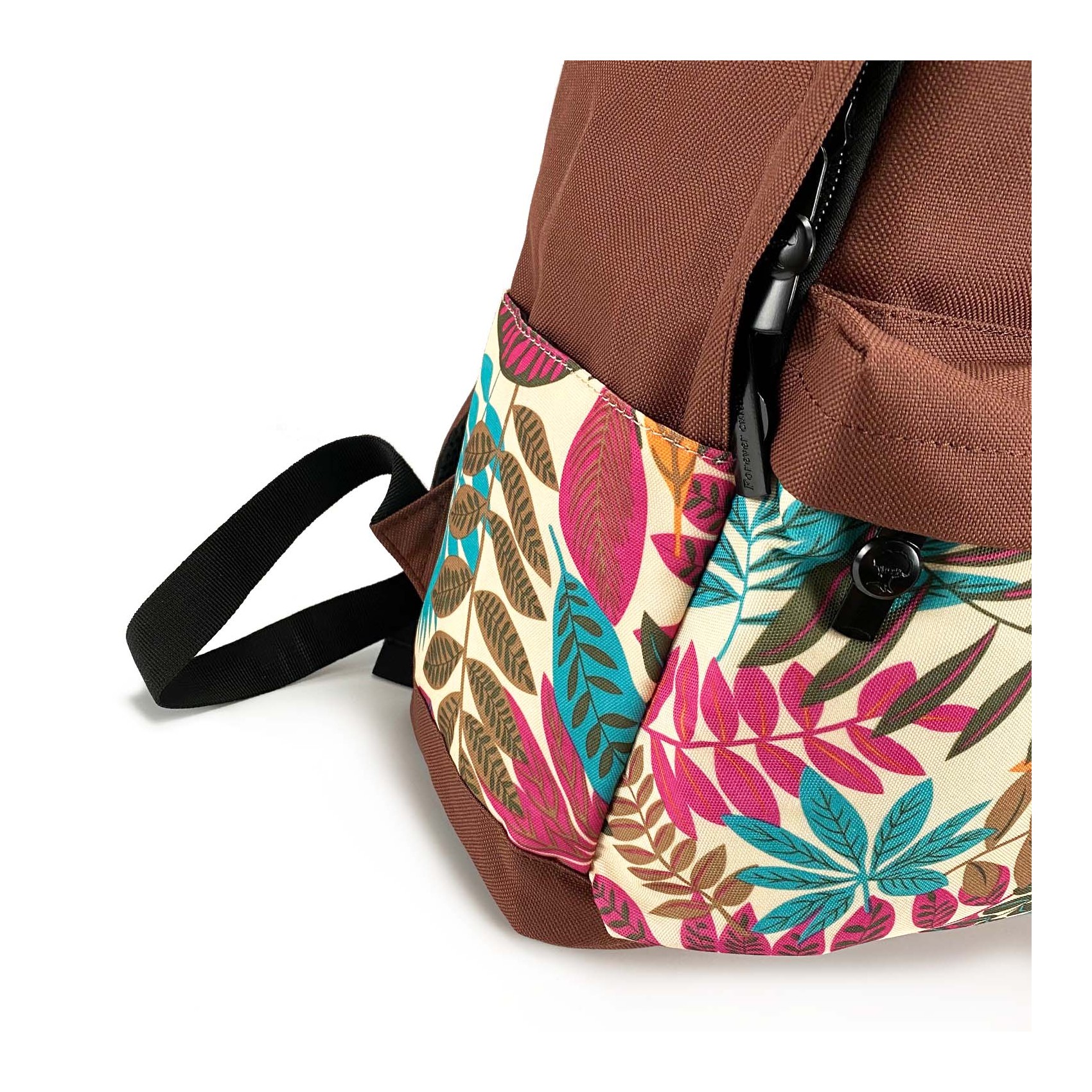 Жіночий рюкзак Leaves цегляний