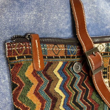 Женский рюкзак Tact голубой фото