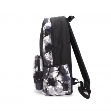 Рюкзак Galaxy Blur чорно-білий фото