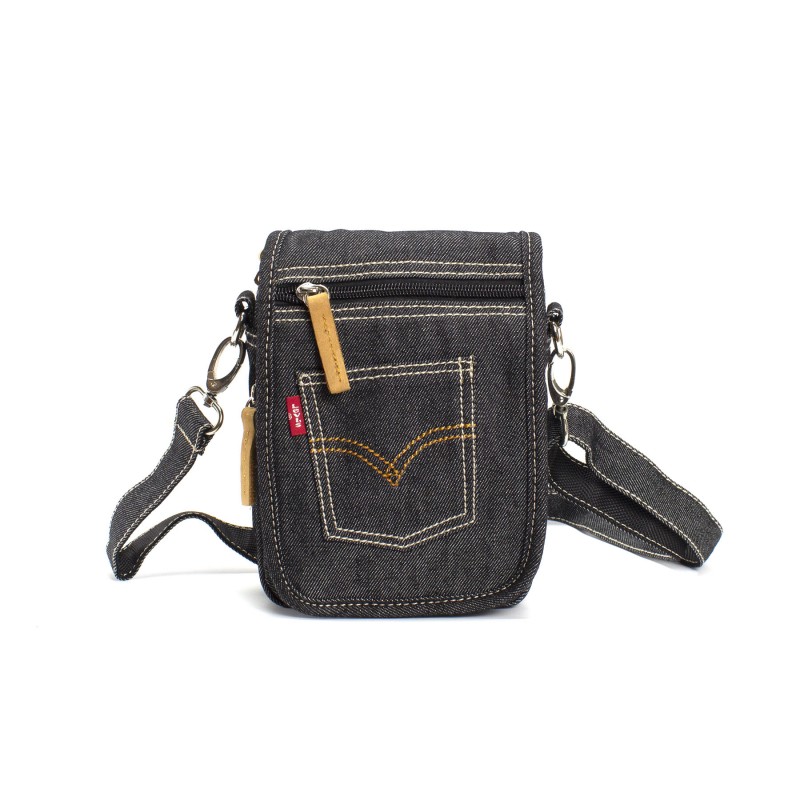 Чоловіча барсетка Ryan через плече графіт