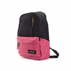 Женский рюкзак Fashion черно-розовый