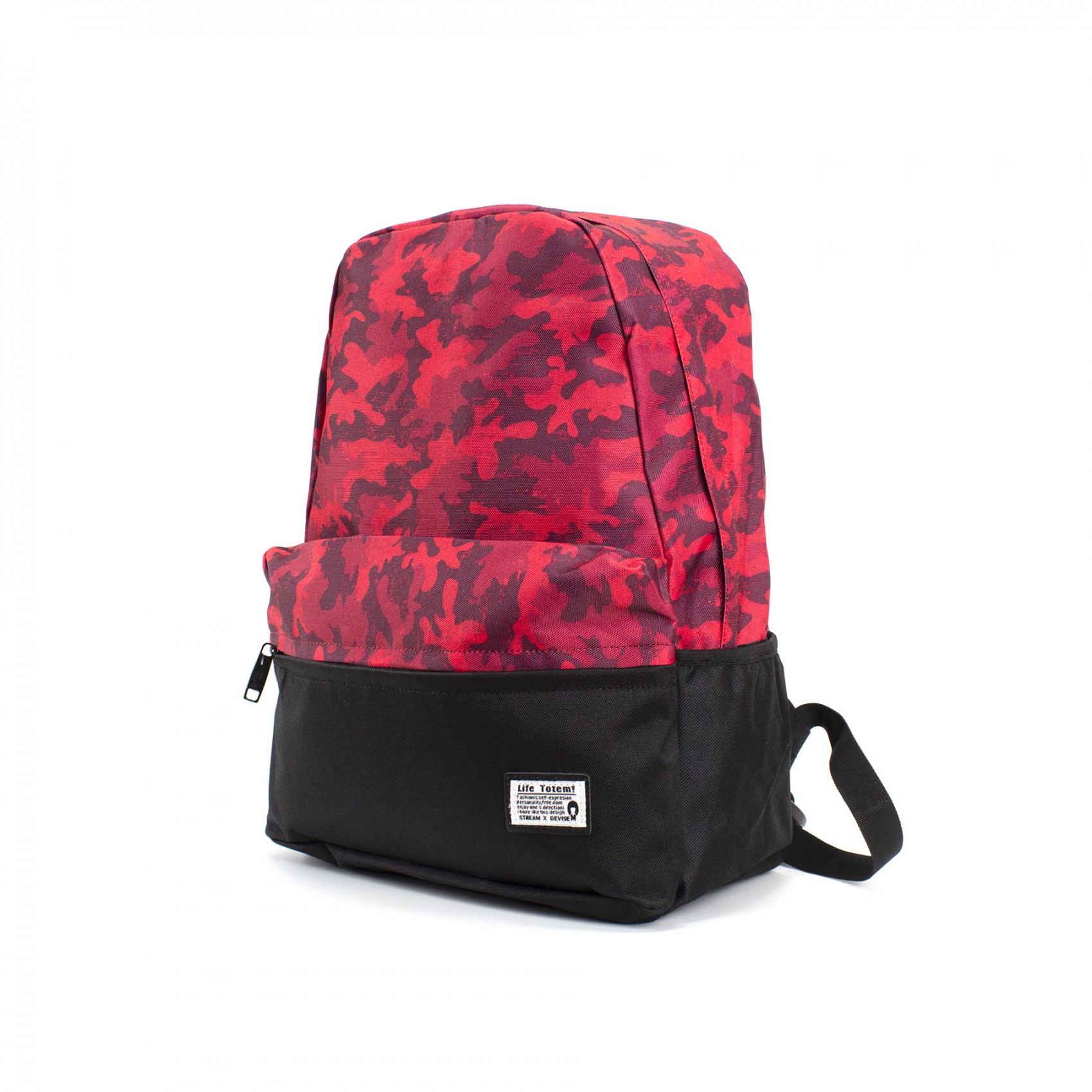 Рюкзак Battle бордовый камуфляж