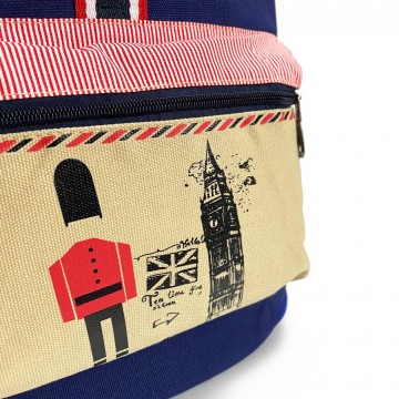 Рюкзак London синий фото