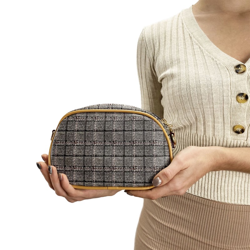 Жіноча сумочка-клатч Melody сіра - 6 фото