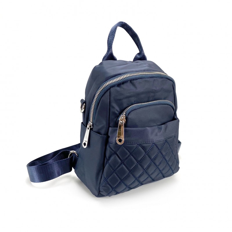 Женский рюкзак Viva синий - 8 фото