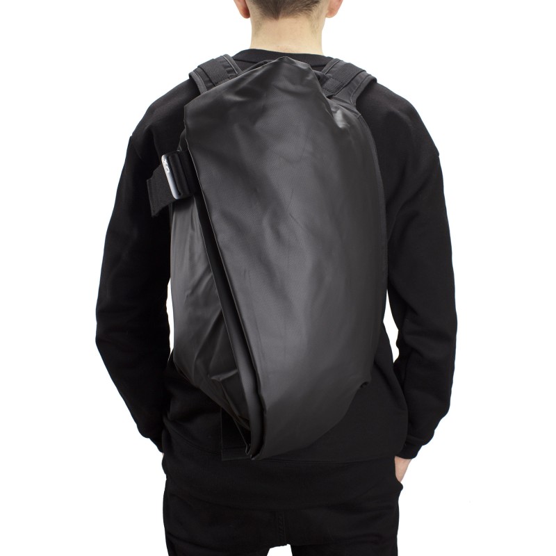 Мужской рюкзак Mackar Black черный - 6 фото