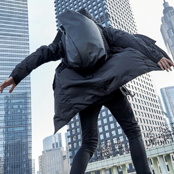 Мужской рюкзак Mackar Black черный фото