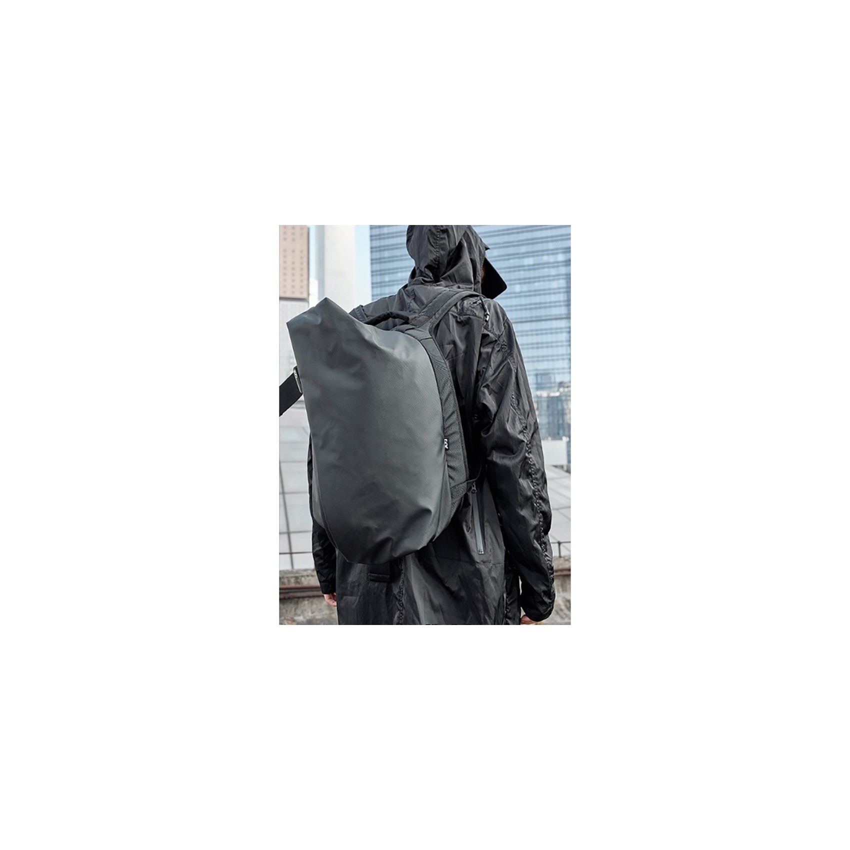 Мужской рюкзак Mackar Black черный