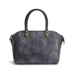 Женская классическая сумка Isa Paulina DS серо-синяя