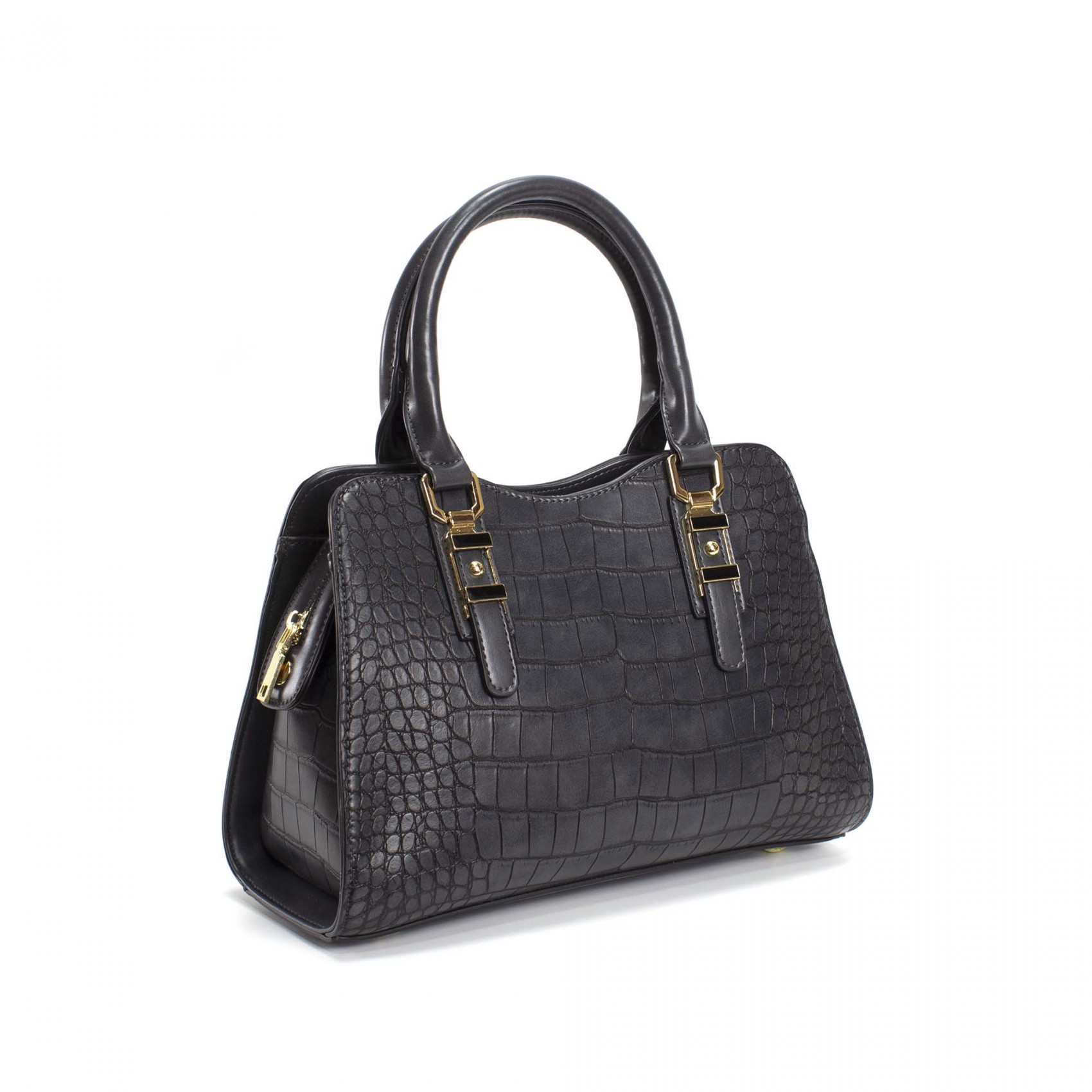 Жіноча класична сумка Elly сіро-синя