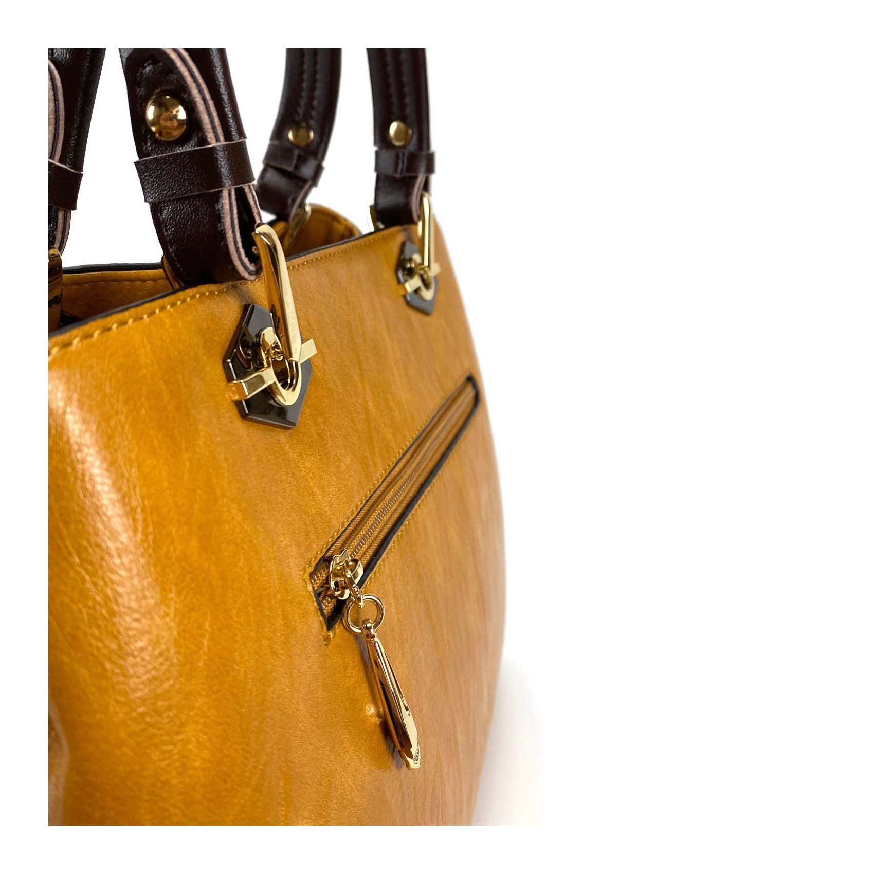 Жіноча класична сумка Miranda гірчична