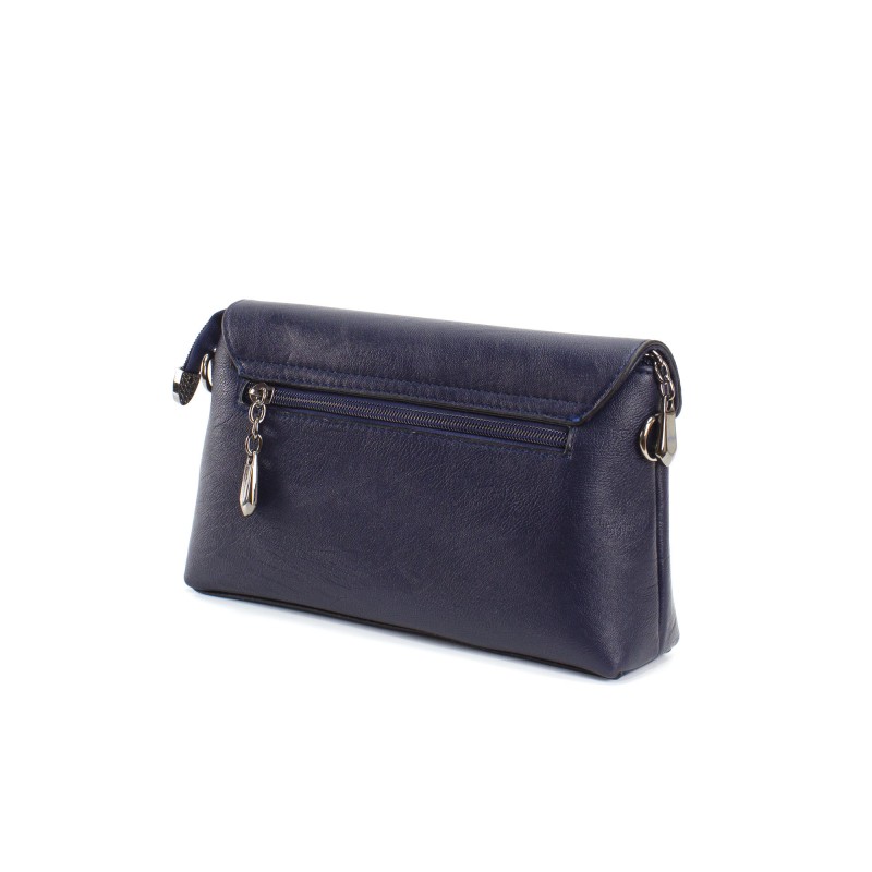 Жіночий клатч Emma синій - 4 фото