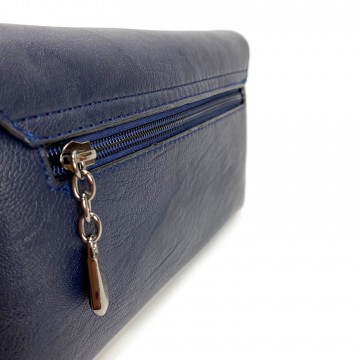 Жіночий клатч Emma синій фото