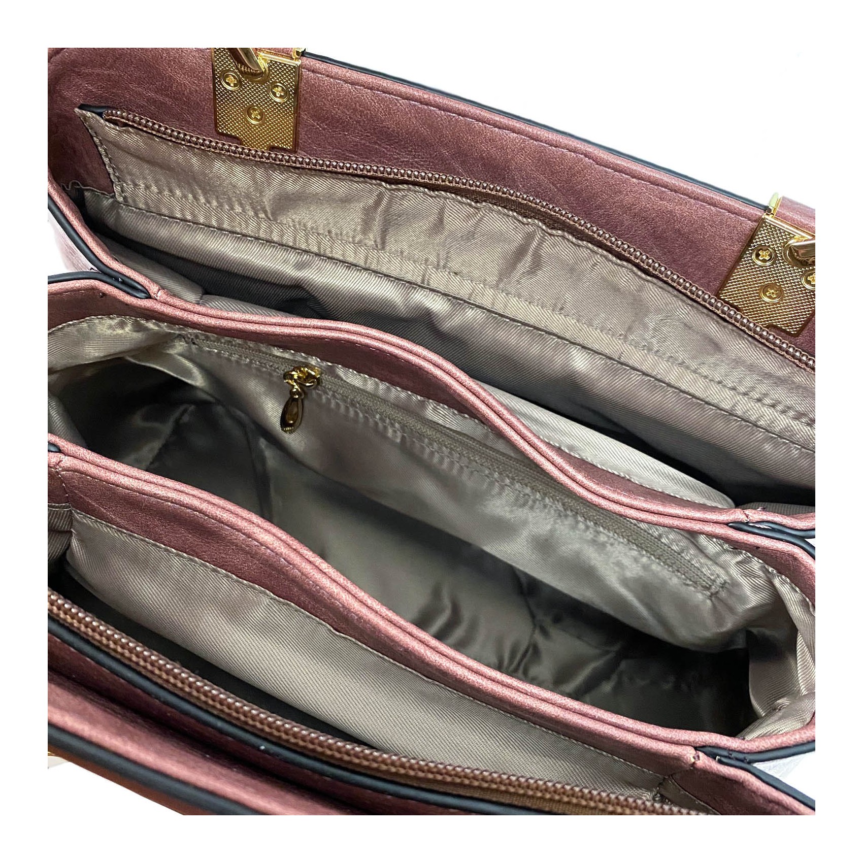 Женская классическая сумка Tiffany сиреневая