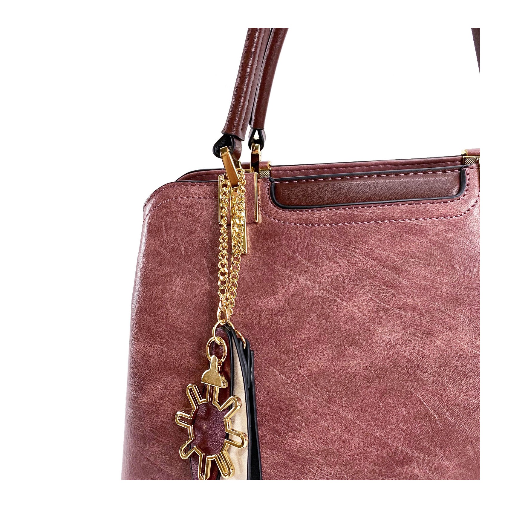 Жіноча класична сумка Tiffany бузкова