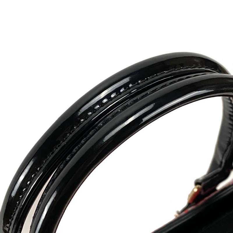 Женская классическая сумка Margo серо-черная - 12 фото