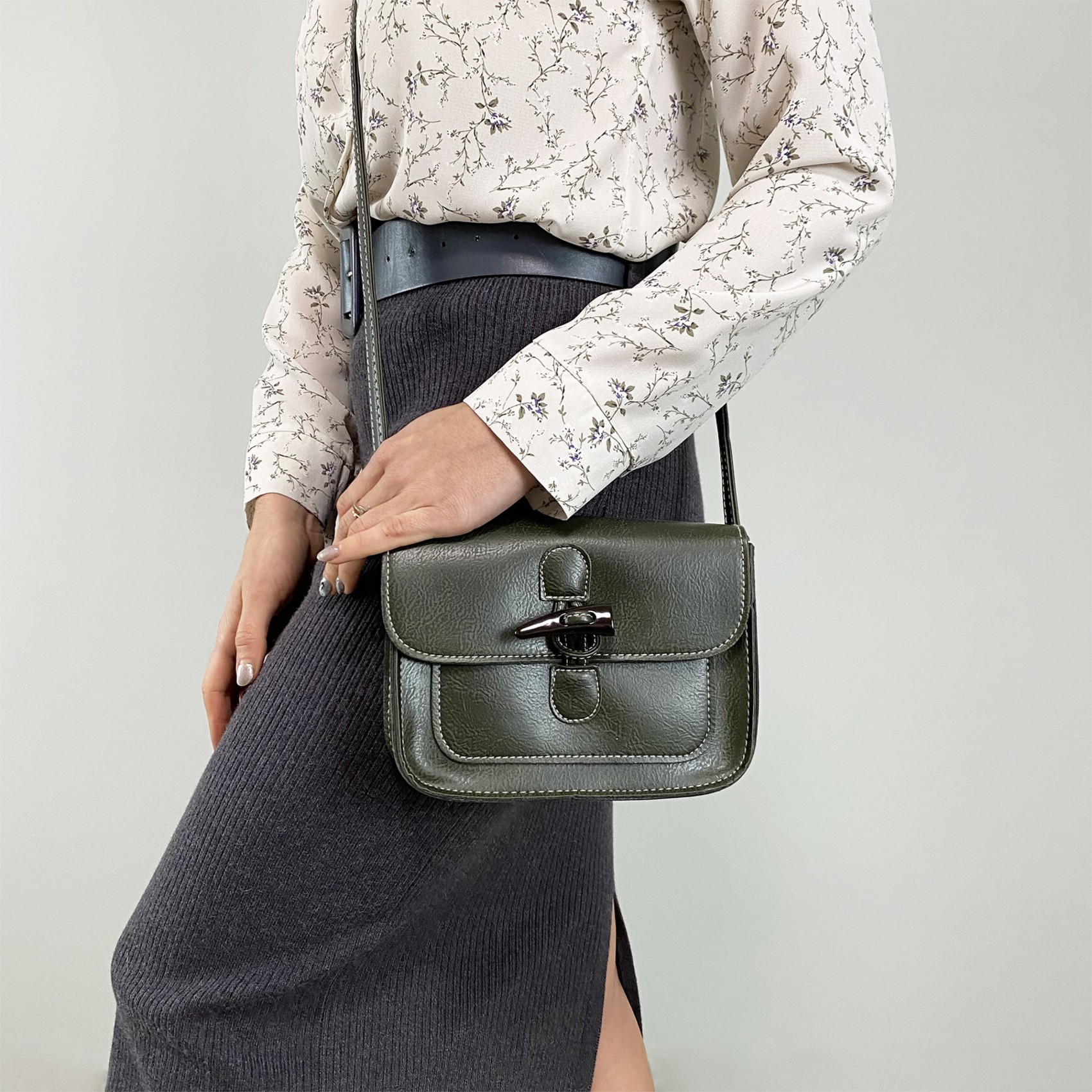 Жіночий Клатч Lisa зелений