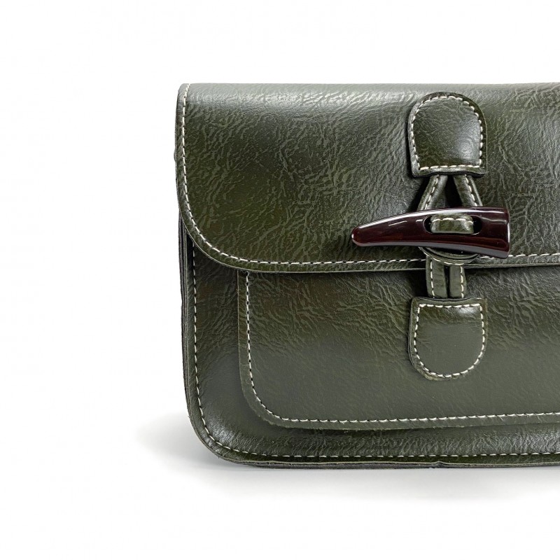 Женский Клатч Lisa зеленый - 6 фото