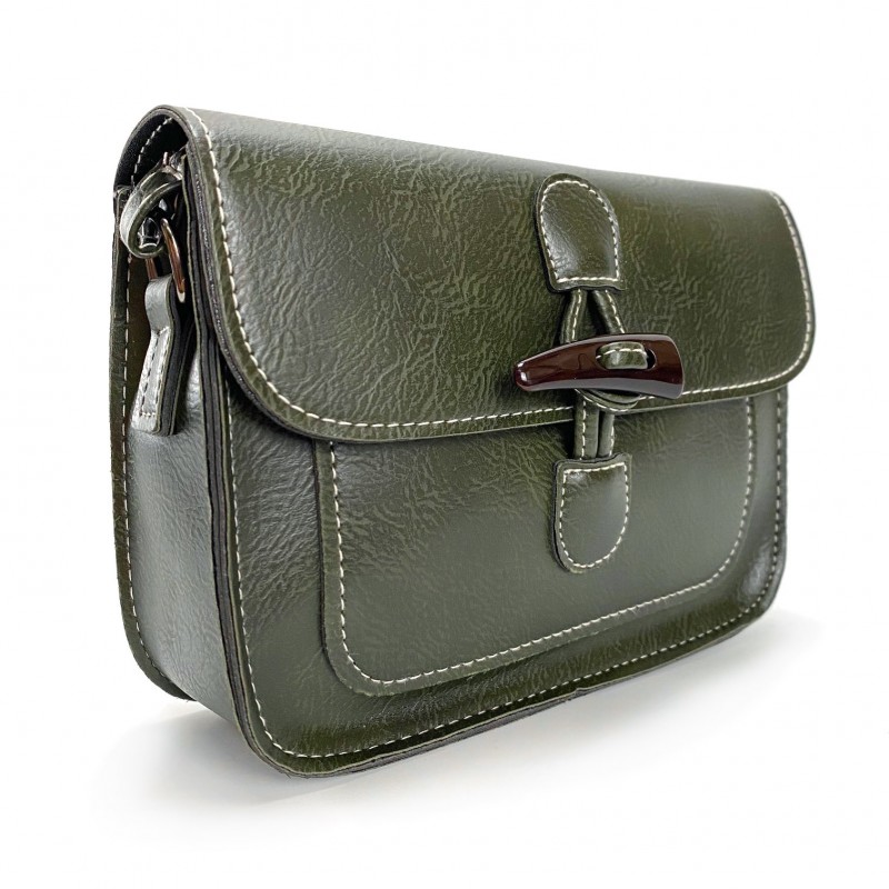 Жіночий Клатч Lisa зелений - 7 фото