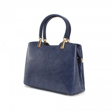 Жіноча класична сумка Isa Paulina Fly синя фото