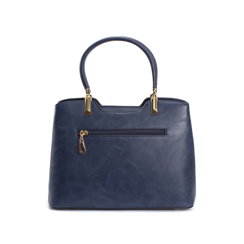 Жіноча класична сумка Isa Paulina Fly синя - 3 фото