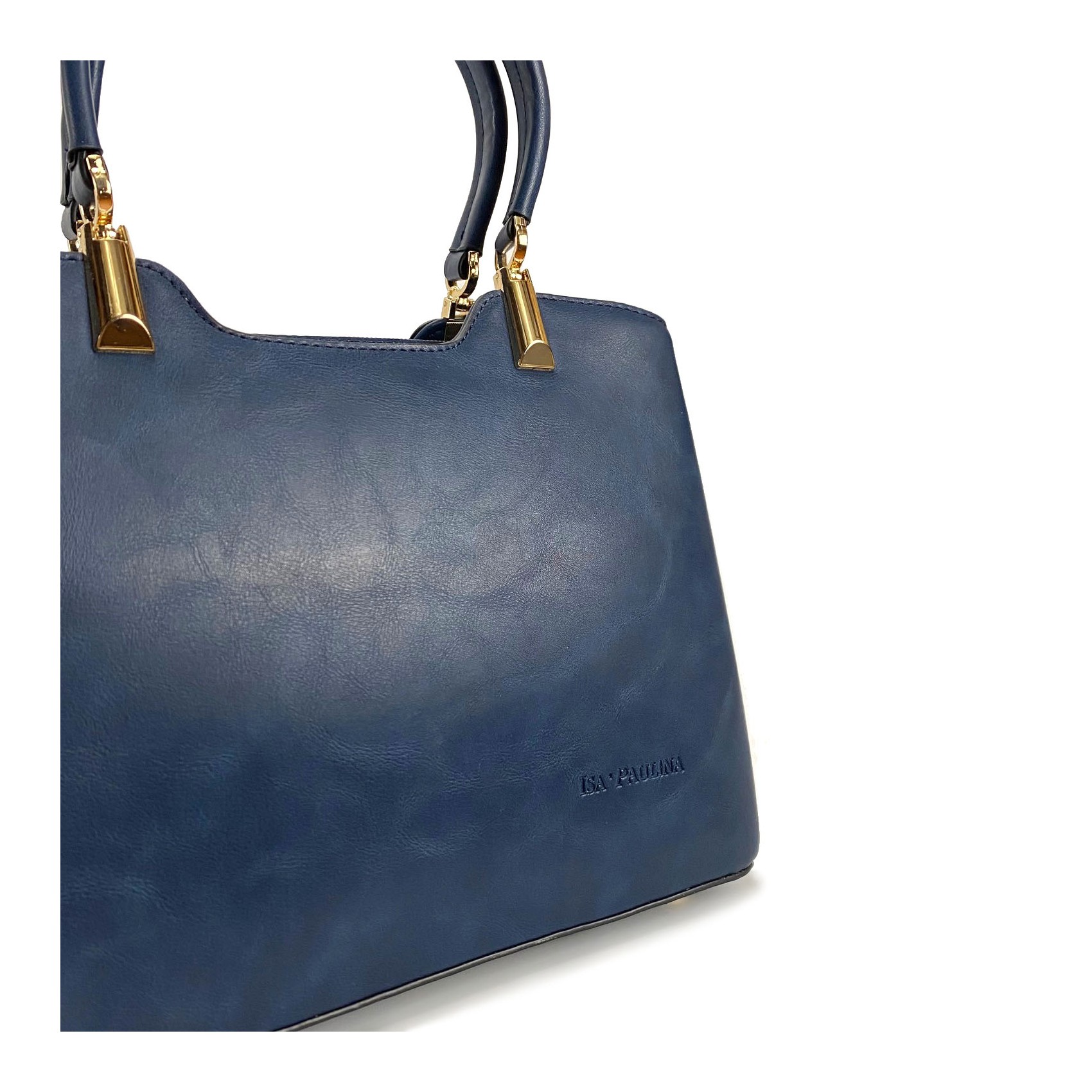 Женская классическая сумка Isa Paulina Fly синяя