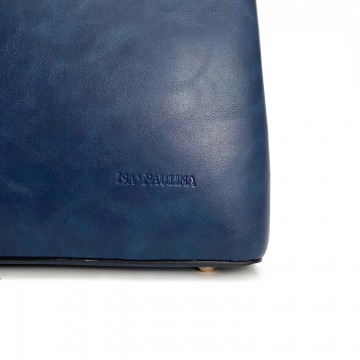 Женская классическая сумка Isa Paulina Fly синяя фото