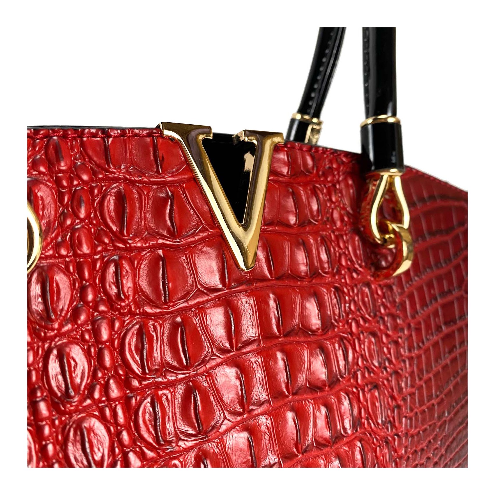 Жіноча класична сумка Inessa червона