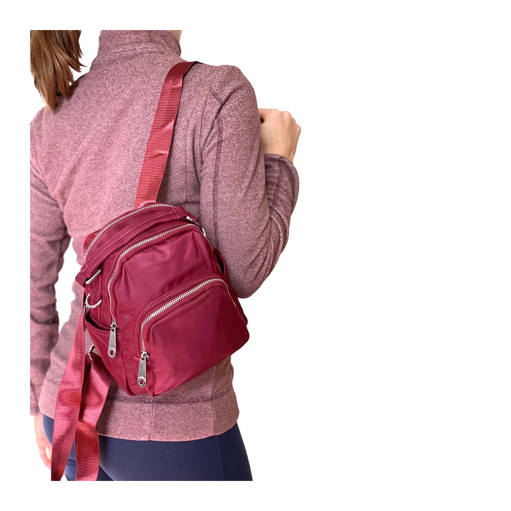 Женский рюкзак Vox бордовый
