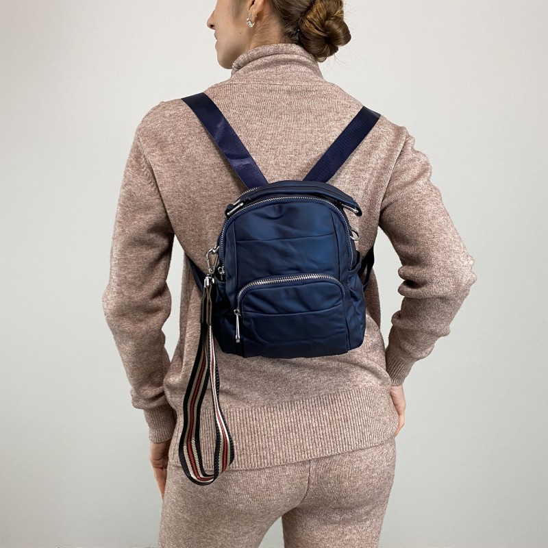 Женский рюкзак Betty синий - 3 фото